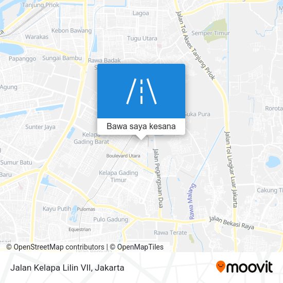 Peta Jalan Kelapa Lilin VII