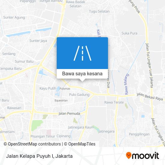 Peta Jalan Kelapa Puyuh I