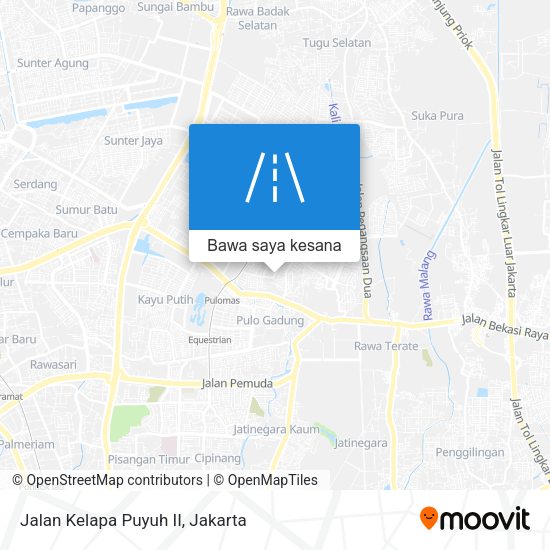 Peta Jalan Kelapa Puyuh II