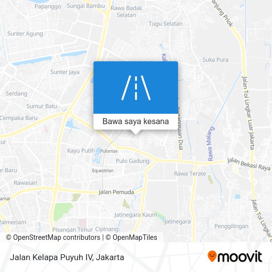 Peta Jalan Kelapa Puyuh IV