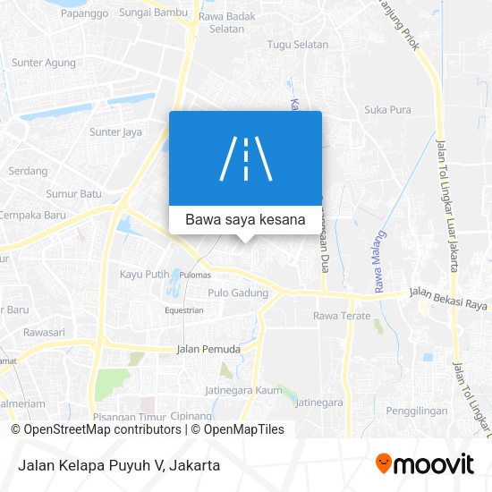 Peta Jalan Kelapa Puyuh V