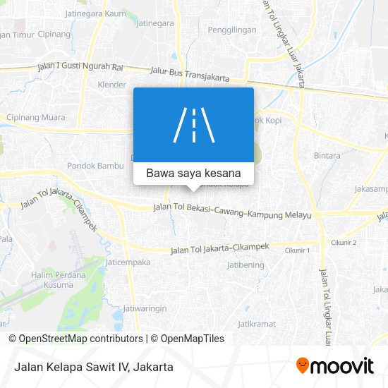 Peta Jalan Kelapa Sawit IV