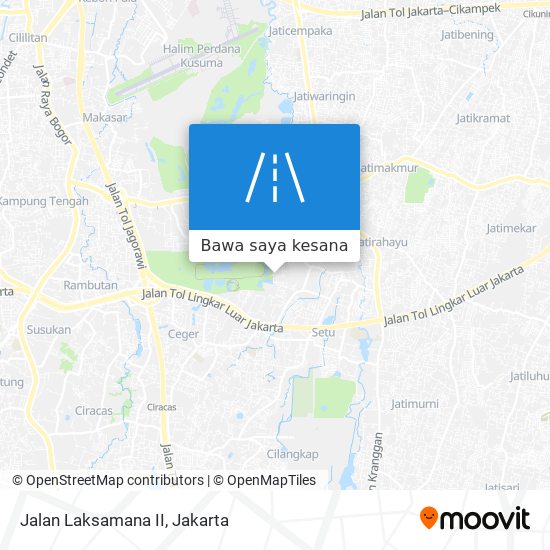 Peta Jalan Laksamana II