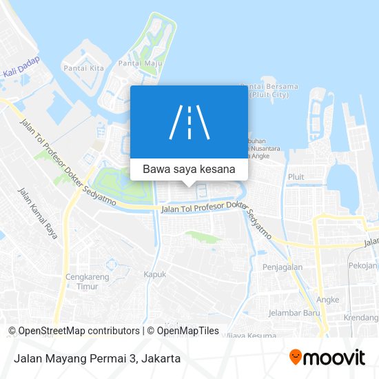Peta Jalan Mayang Permai 3