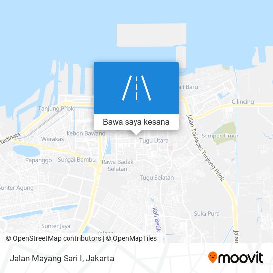 Peta Jalan Mayang Sari I