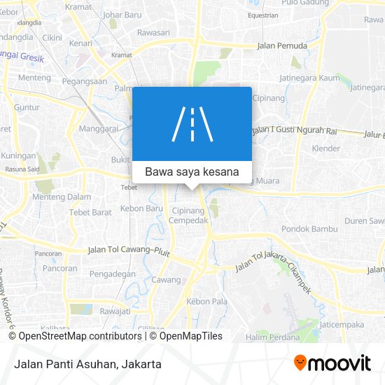 Peta Jalan Panti Asuhan