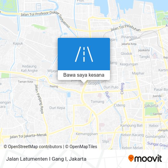 Peta Jalan Latumenten I Gang I