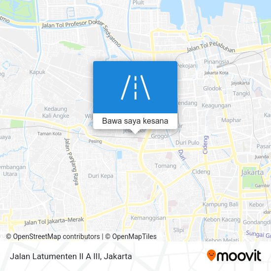 Peta Jalan Latumenten II A III