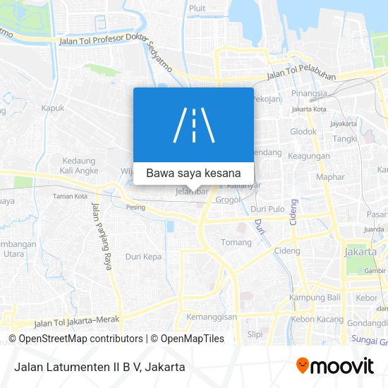 Peta Jalan Latumenten II B V