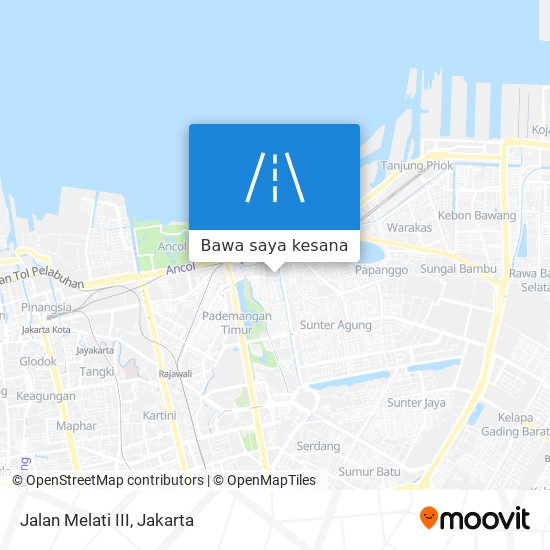 Peta Jalan Melati III