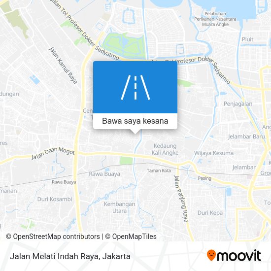 Peta Jalan Melati Indah Raya