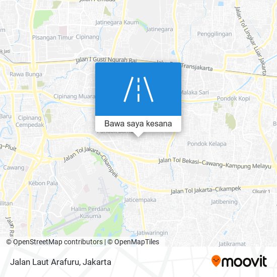 Peta Jalan Laut Arafuru