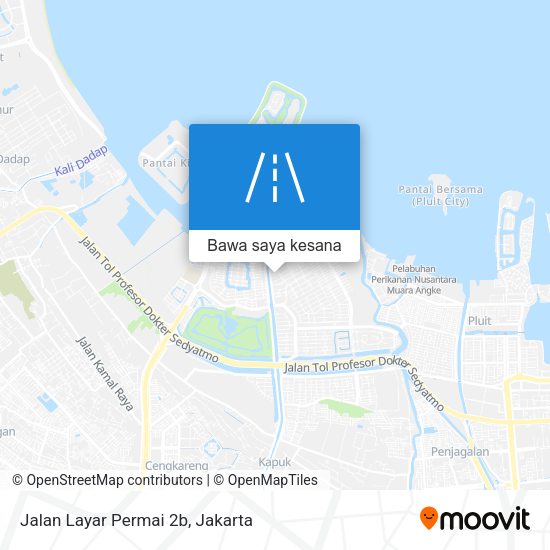 Peta Jalan Layar Permai 2b