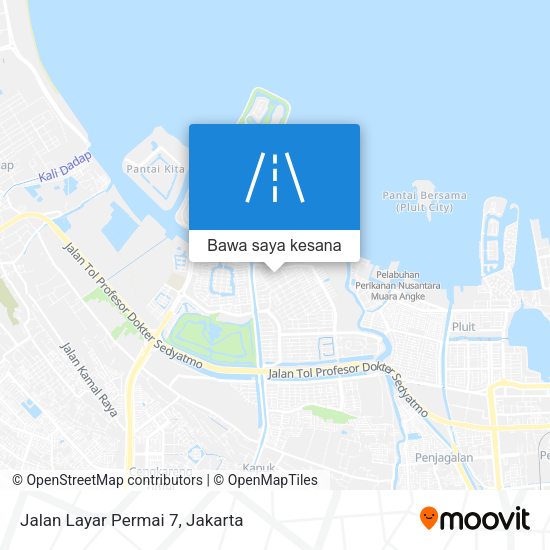 Peta Jalan Layar Permai 7