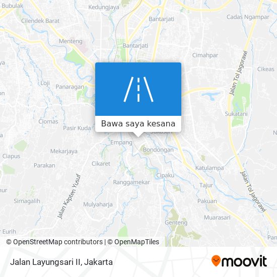 Peta Jalan Layungsari II