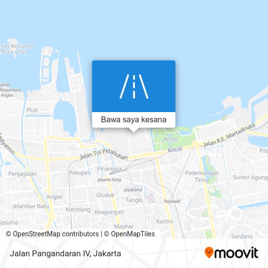 Peta Jalan Pangandaran IV