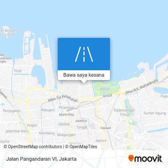 Peta Jalan Pangandaran VI