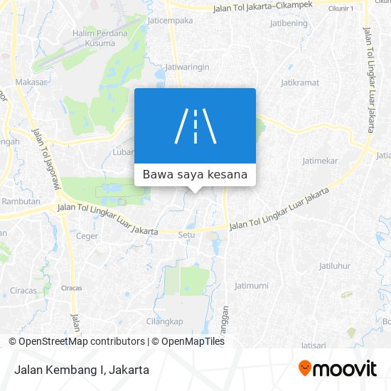 Peta Jalan Kembang I