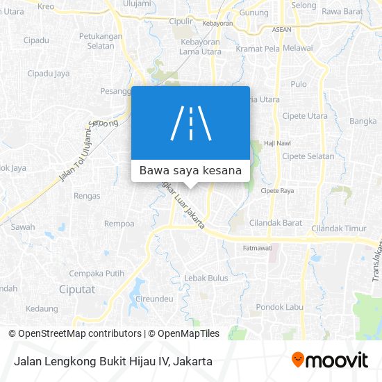 Peta Jalan Lengkong Bukit Hijau IV