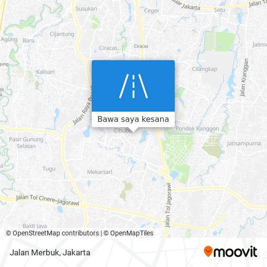 Peta Jalan Merbuk