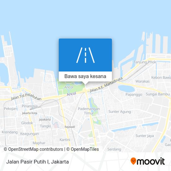 Peta Jalan Pasir Putih I