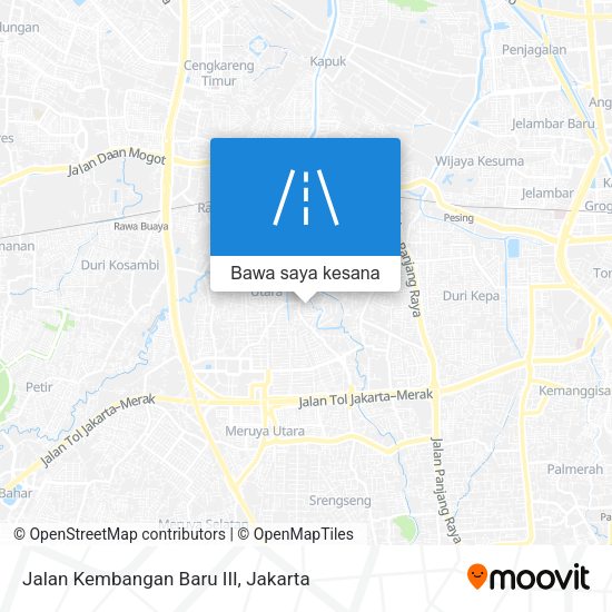 Peta Jalan Kembangan Baru III