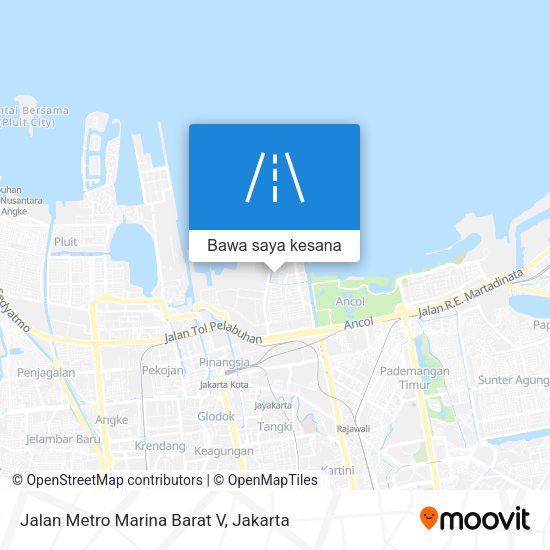 Peta Jalan Metro Marina Barat V
