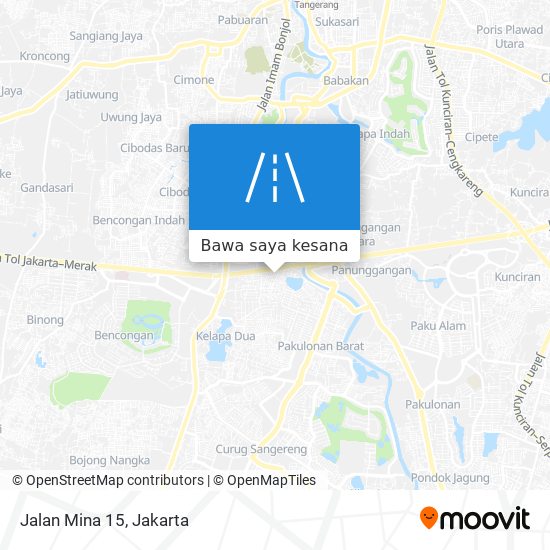 Peta Jalan Mina 15