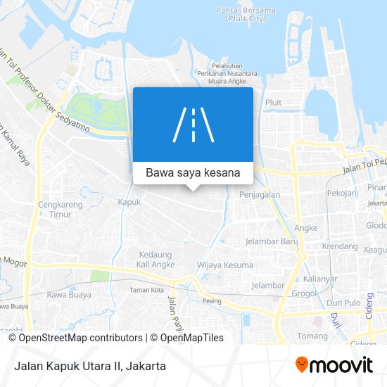 Peta Jalan Kapuk Utara II