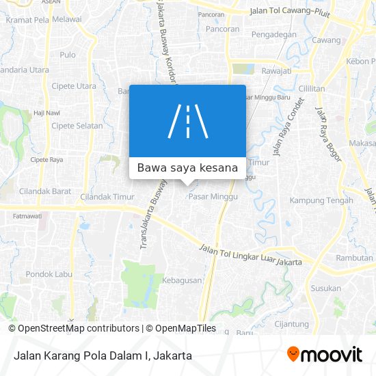 Peta Jalan Karang Pola Dalam I