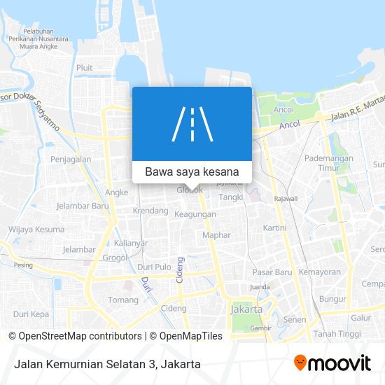 Peta Jalan Kemurnian Selatan 3