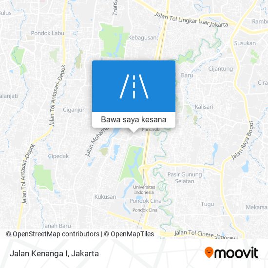 Peta Jalan Kenanga I