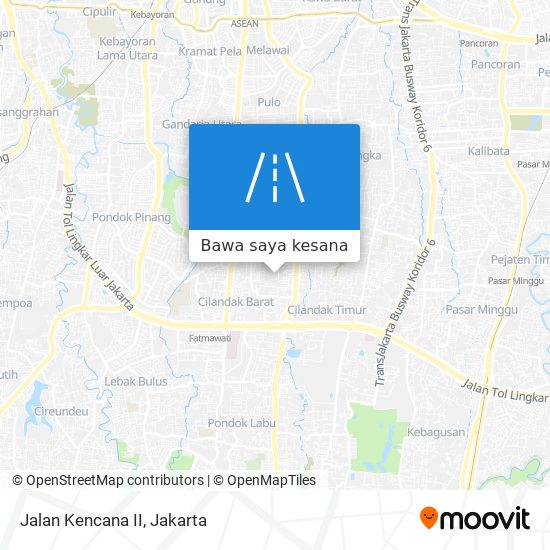 Peta Jalan Kencana II