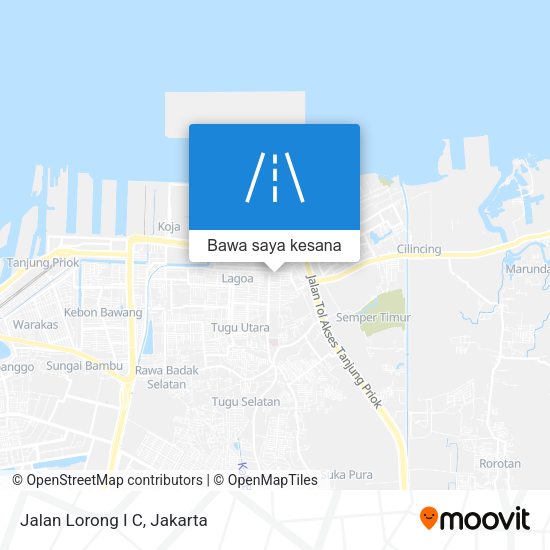 Peta Jalan Lorong I C