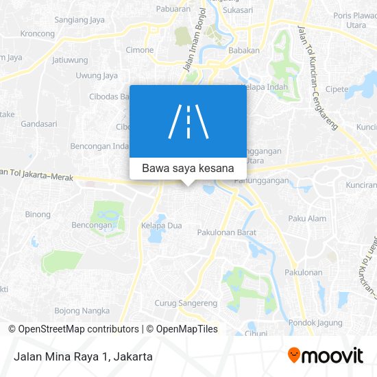 Peta Jalan Mina Raya 1