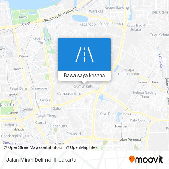 Peta Jalan Mirah Delima III