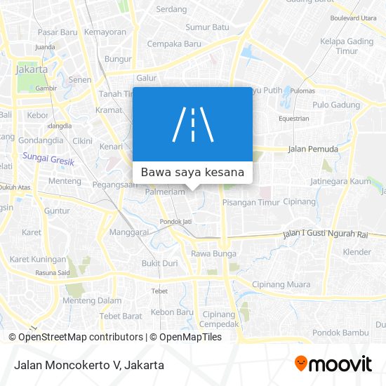 Peta Jalan Moncokerto V