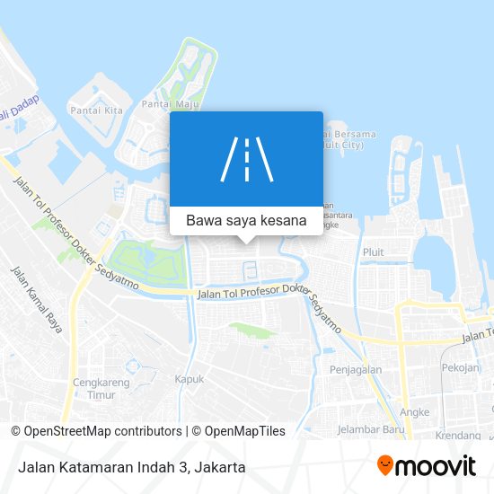 Peta Jalan Katamaran Indah 3
