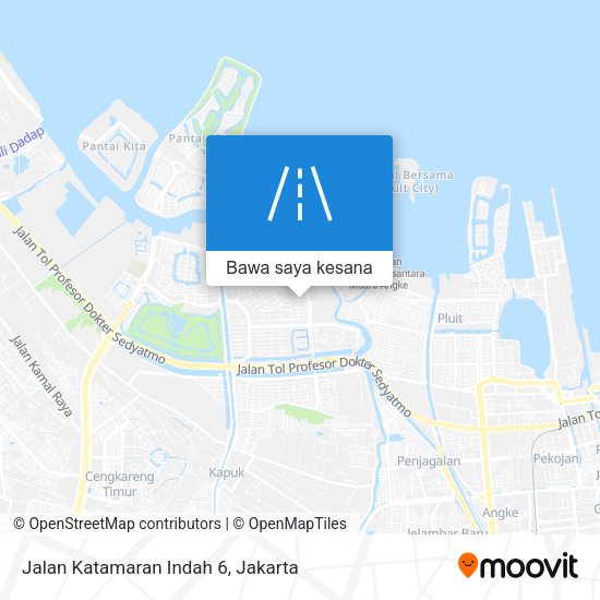 Peta Jalan Katamaran Indah 6