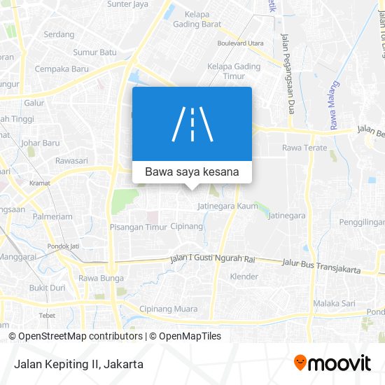 Peta Jalan Kepiting II