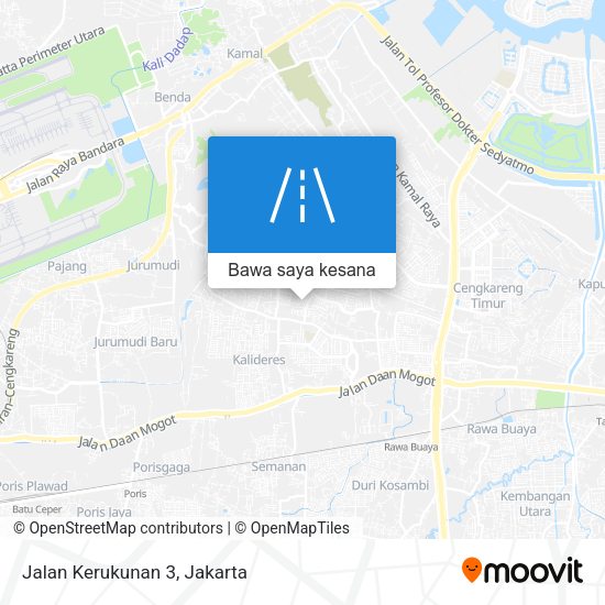 Peta Jalan Kerukunan 3