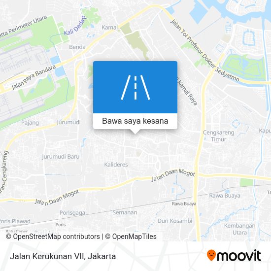 Peta Jalan Kerukunan VII