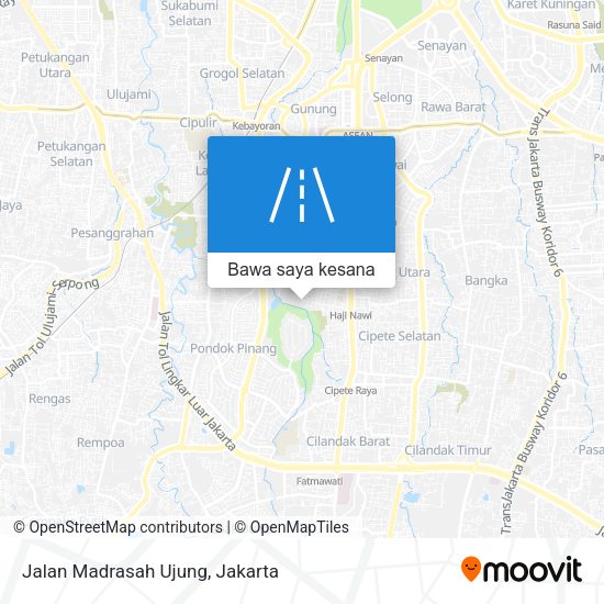 Peta Jalan Madrasah Ujung
