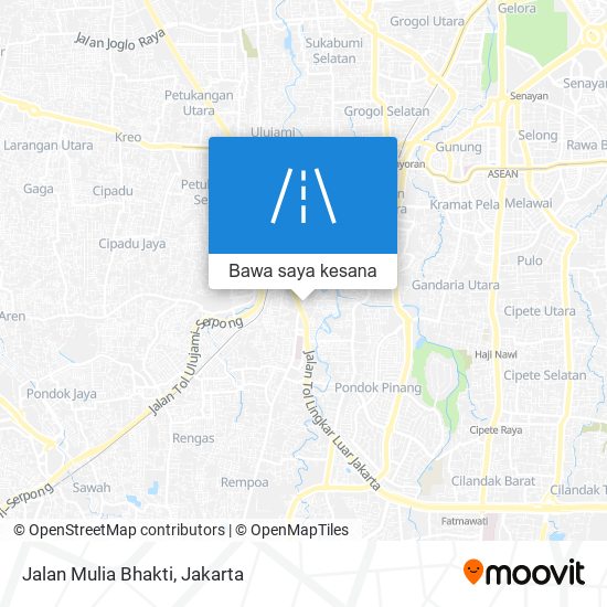 Peta Jalan Mulia Bhakti