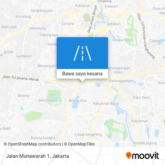 Peta Jalan Munawarah 1