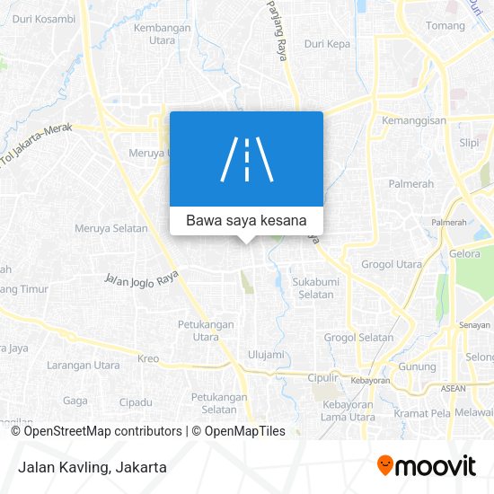 Peta Jalan Kavling