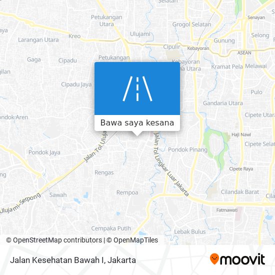 Peta Jalan Kesehatan Bawah I