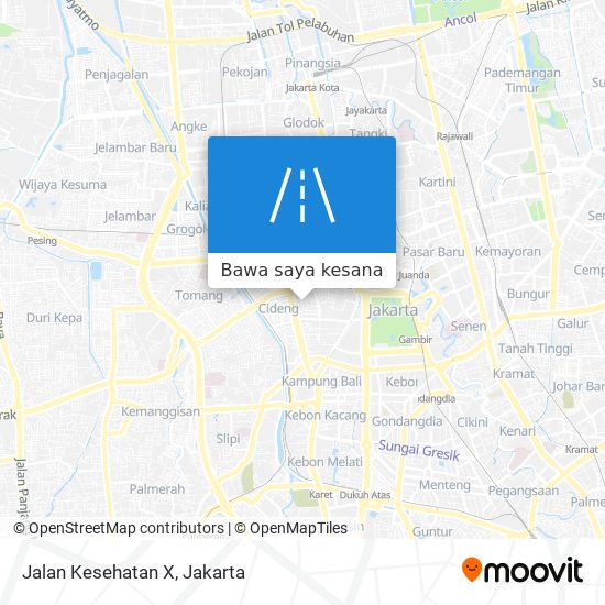 Peta Jalan Kesehatan X