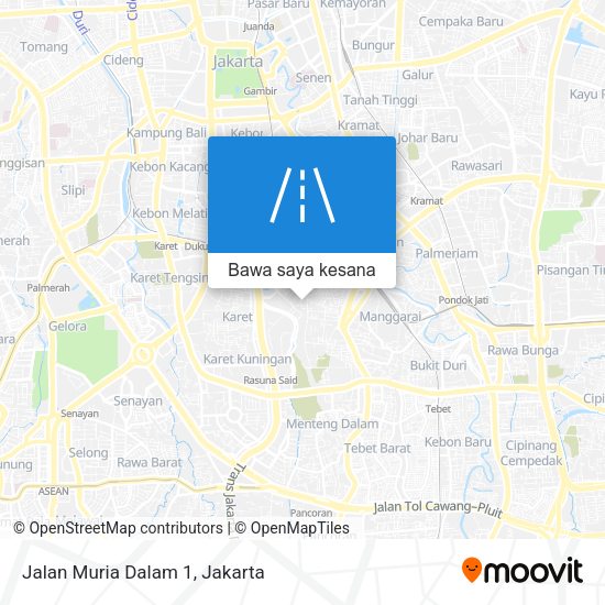 Peta Jalan Muria Dalam 1