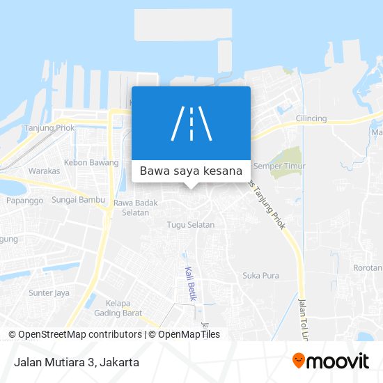 Peta Jalan Mutiara 3